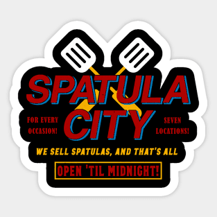 Spatula City Sticker